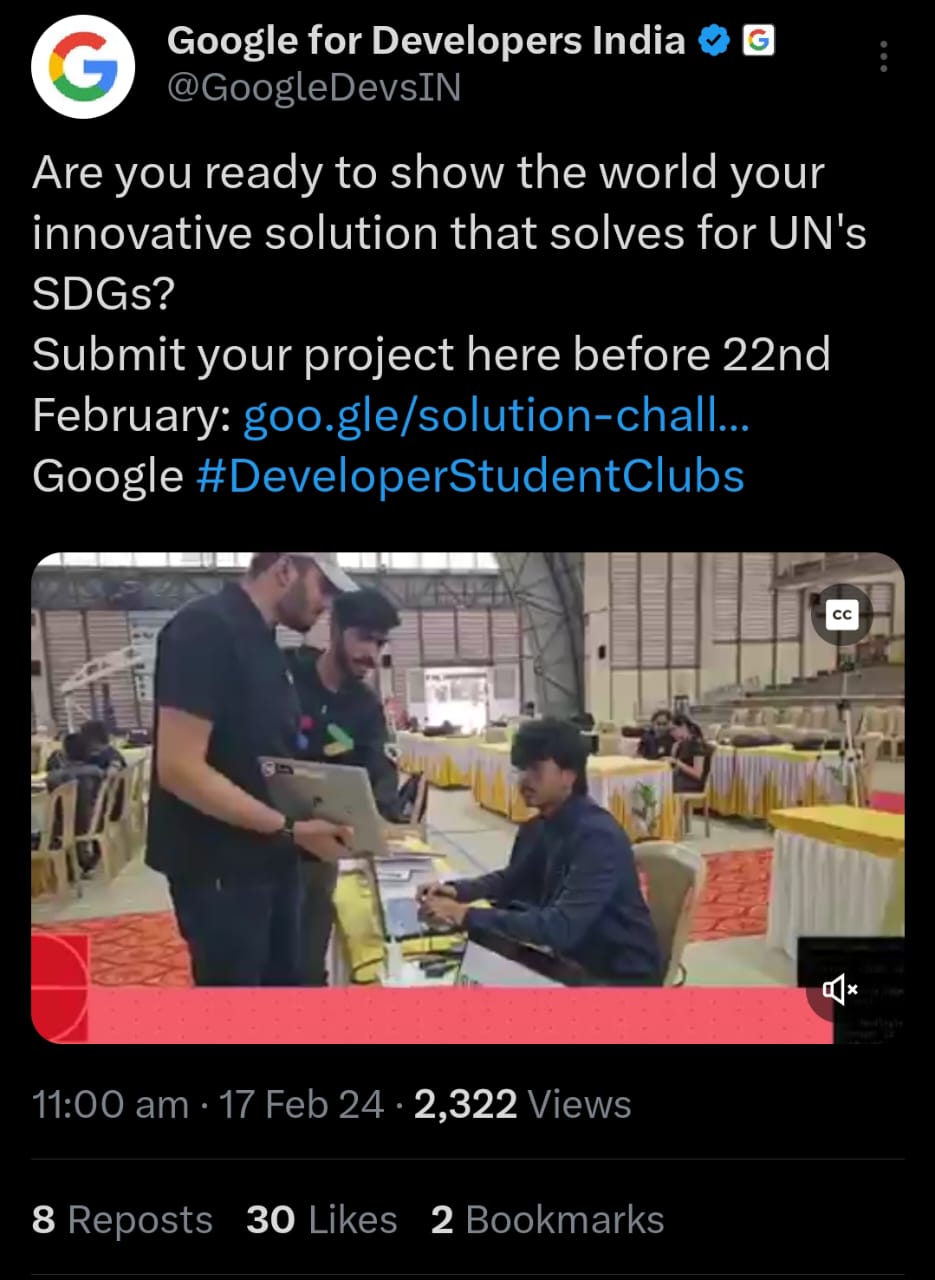 Featured in a Google for Developers Advertisement