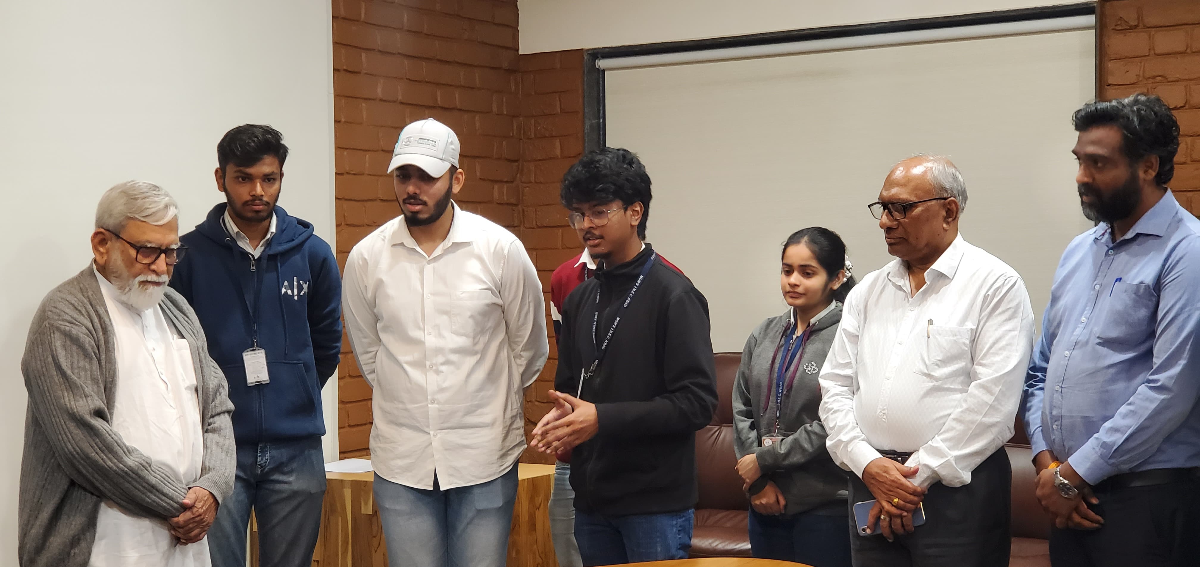 Felicitated by MGM University for Being Winners of Smart India Hackathon 2023