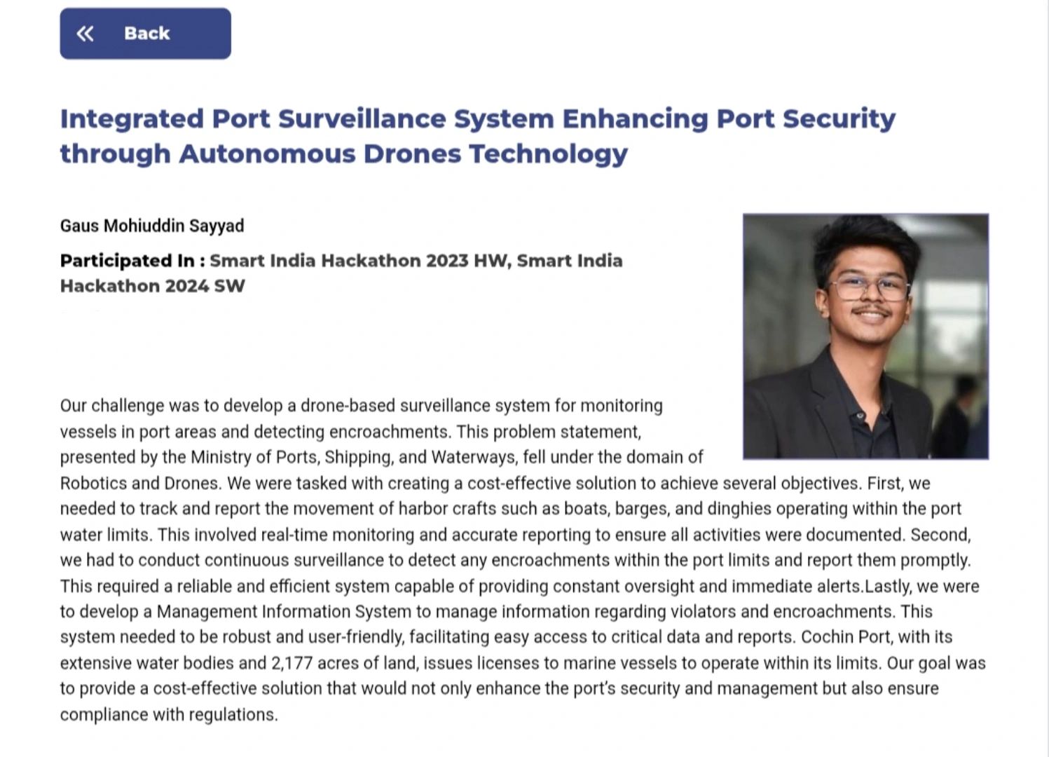 Featured as a Notable Alumni