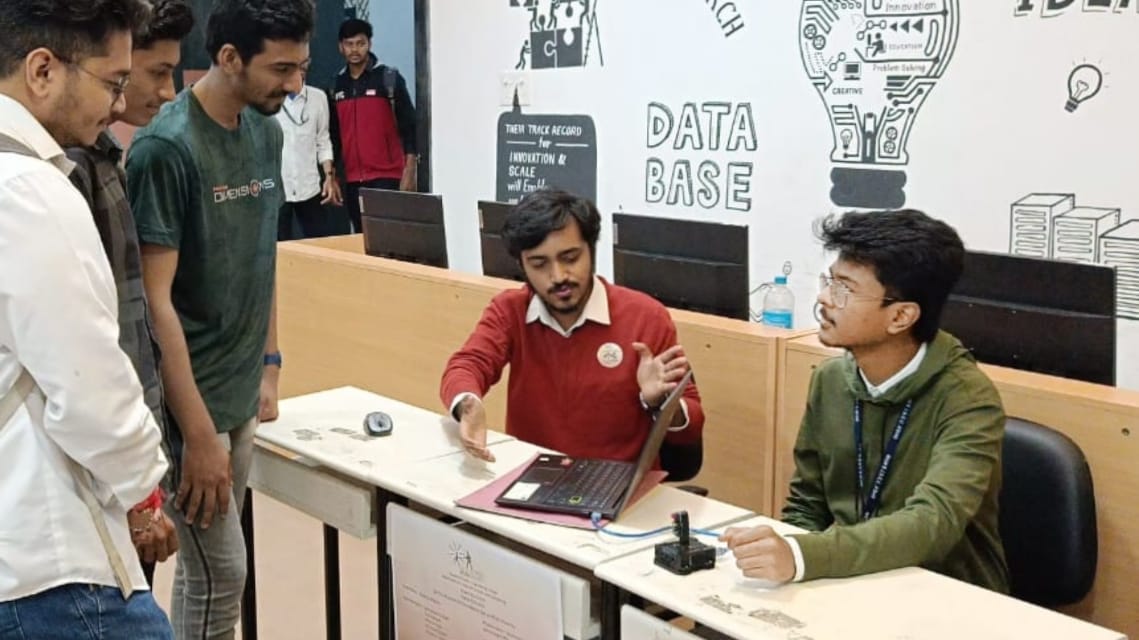 Presented the Project Quantum Traffic Optimization Using Quantum Gates at MGM Anveshan 2023