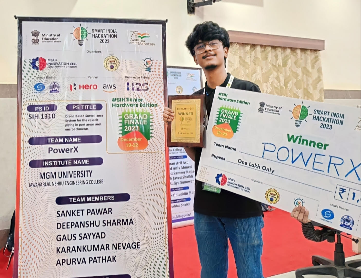 Winner - Smart India Hackathon 2023