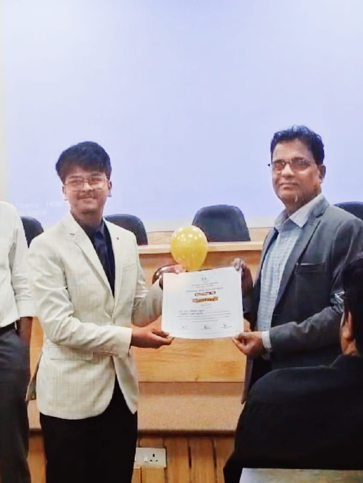 Top 20 Poster Presentation – JNEC Internship Day 2025